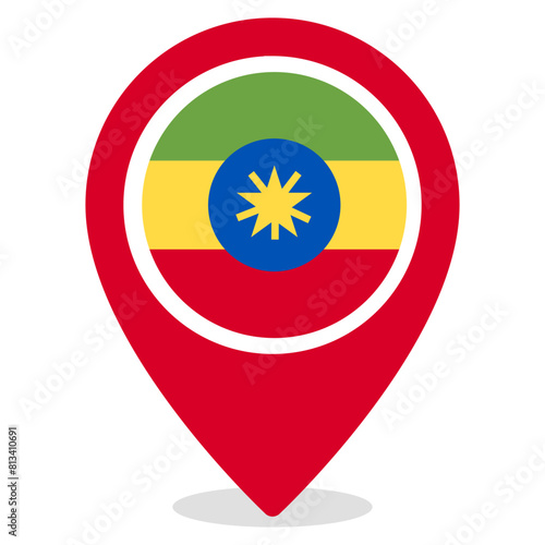 Free Download Vector Icon for Ethiopia, country, national, flag, world flag - GFXLoad