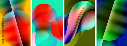 Abstract colors. Abstract backgrounds for wallpaper, business card, cover, poster, banner, brochure, header, website