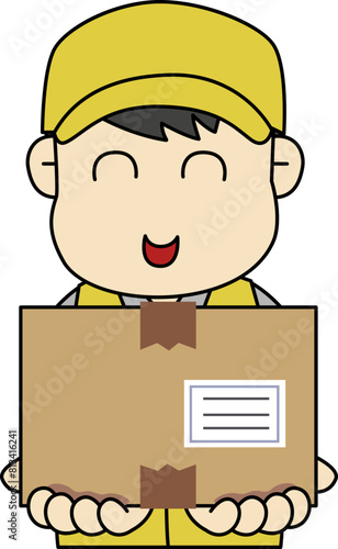 Deliveryman Illustrator