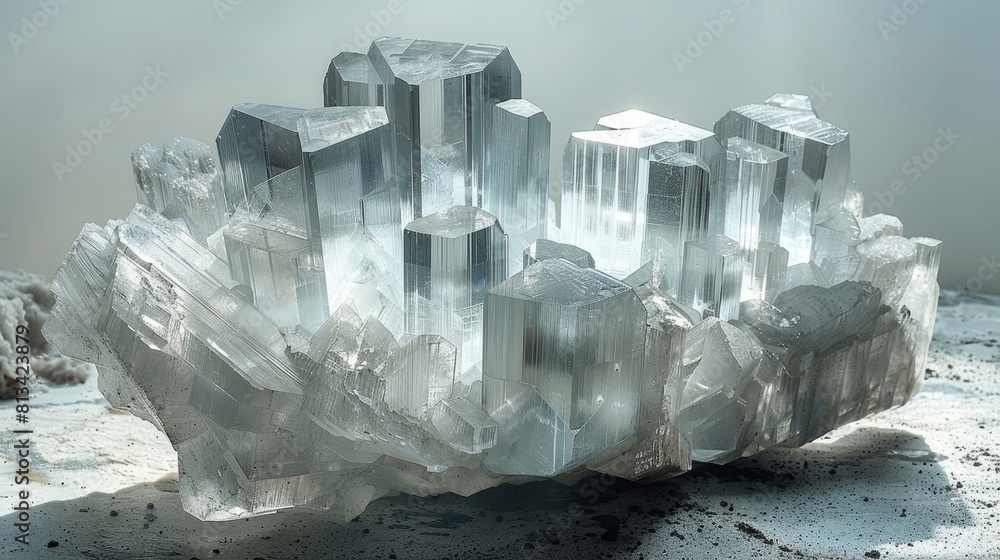Shimmering Lithium: Dynamic 4K Wallpaper of Rare Light Metal on White ...