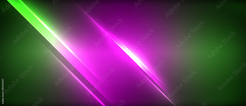 A stunning visual effect lighting with a vibrant mix of colors including purple, magenta, and electric blue on a dark background, resembling a neon art font A stunning visual effect lighting with a vibrant mix of colors including purple, magenta, and electric blue on a dark background, resembling a neon art font