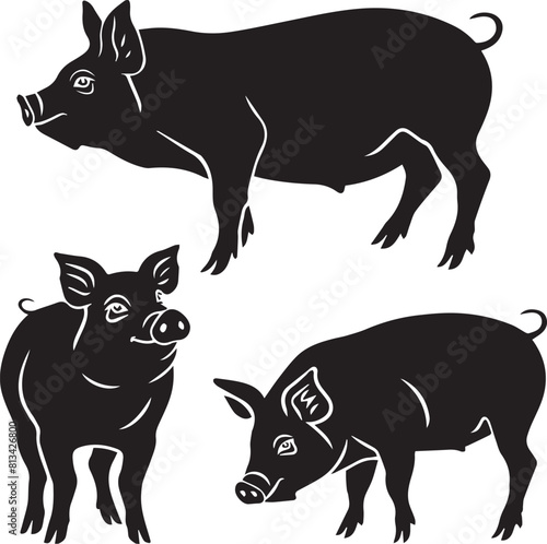 set of pigs