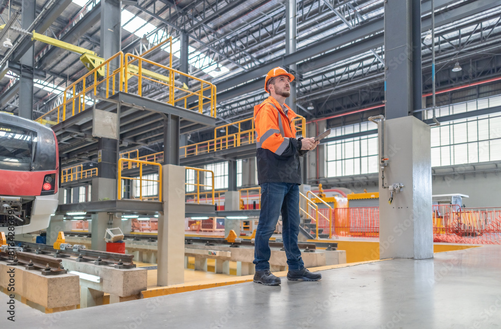 Engineer reviews data, updates train maintenance, and ensures safety for quality rail service. Engineer reviews data, updates train maintenance, and ensures safety for quality rail service.