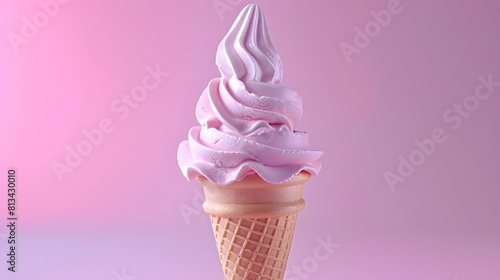 Swirling Frozen Confection ...