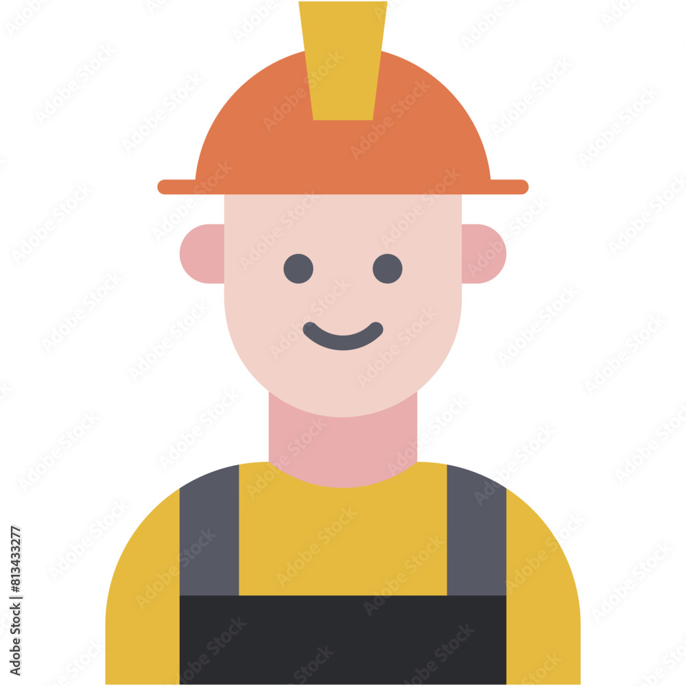 Vector Icon Engineer, electric, man, worker, labour Vector Icon Engineer, electric, man, worker, labour