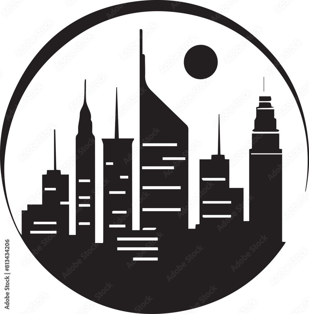 Obraz premium city vector