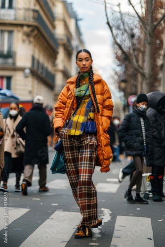 Paris fashion in 2024's color