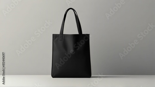 The tote can be made from a fabric or eco linen and mocked up 3d. The totebag can be isolated on a white background, and a cotton shopping bag can be made from a black cotton material for use in