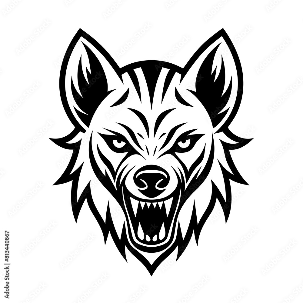 Wolf head vector illustration. This is an editable file.
Wolf head vector illustration. This is an editable file.