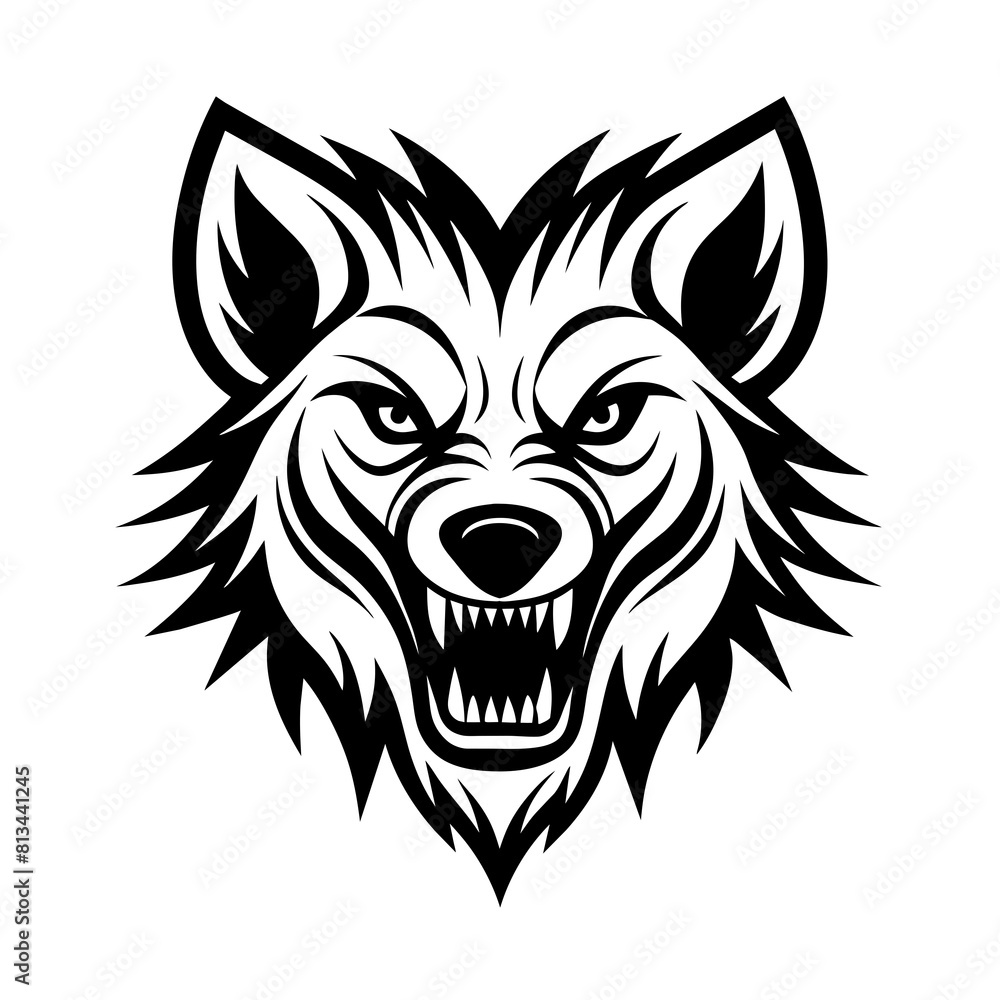Wolf head vector illustration. This is an editable file.
Wolf head vector illustration. This is an editable file.