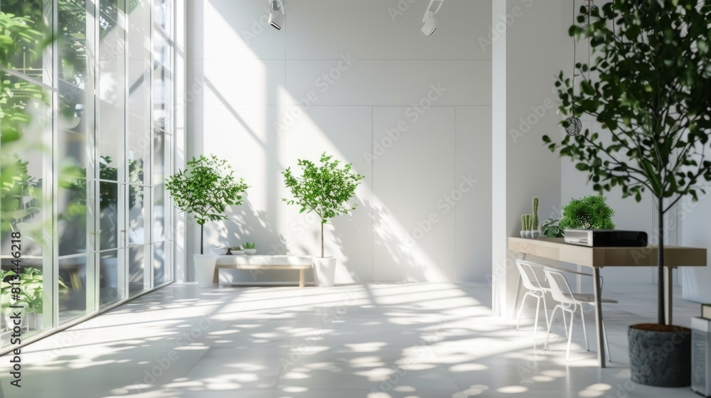Fototapeta premium modern office building interior