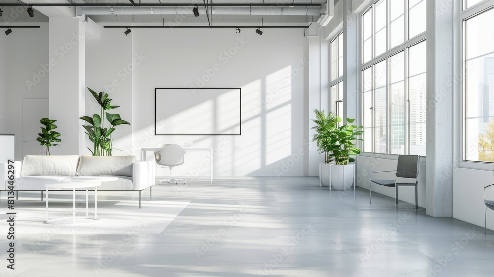 Fototapeta premium modern office building interior