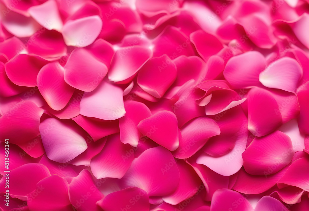 A close-up of pink rose petals with a blurred background A close-up of pink rose petals with a blurred background