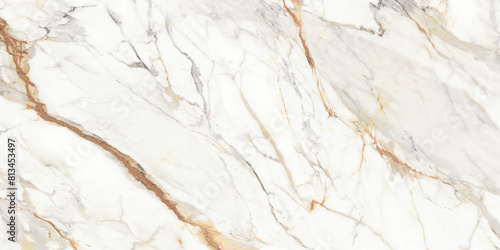 White marble texture background with colourful veins, statuario marble texture background, Italian thassos quartzite, catedra stone pattern, ceramic tile design photo