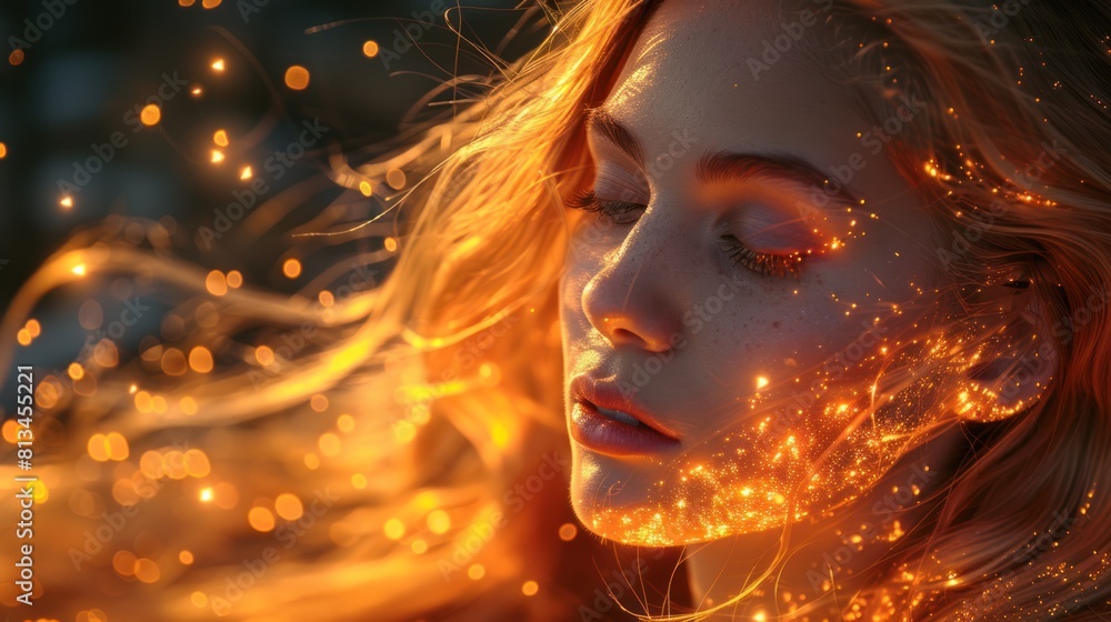 Fiery Chaos: The Girl With Flames Fiery Chaos: The Girl With Flames