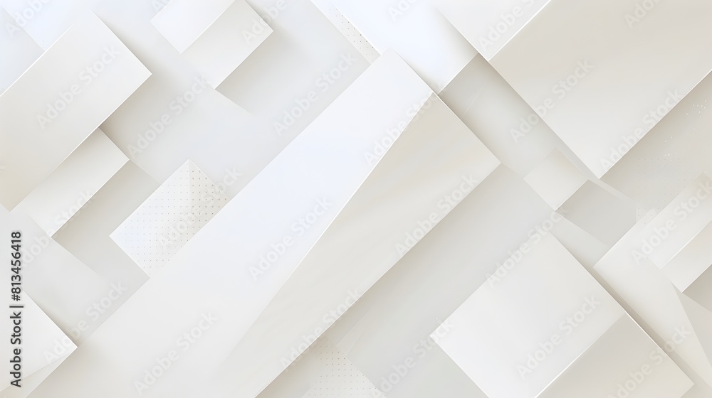 Obraz premium Refined Geometric Abstract Background with Minimal Shapes and Ample Copyspace for Overlay