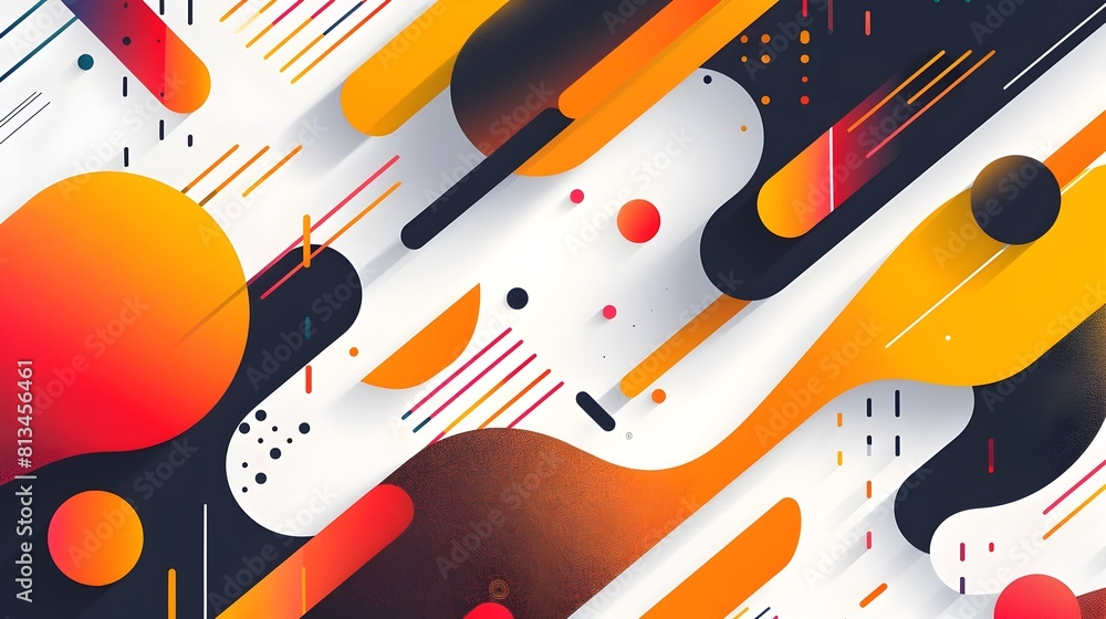 Striking Abstract Geometric Shapes and Patterns Minimal Background Design with Dynamic Composition and High Contrast Color Palette Striking Abstract Geometric Shapes and Patterns Minimal Background Design with Dynamic Composition and High Contrast Color Palette