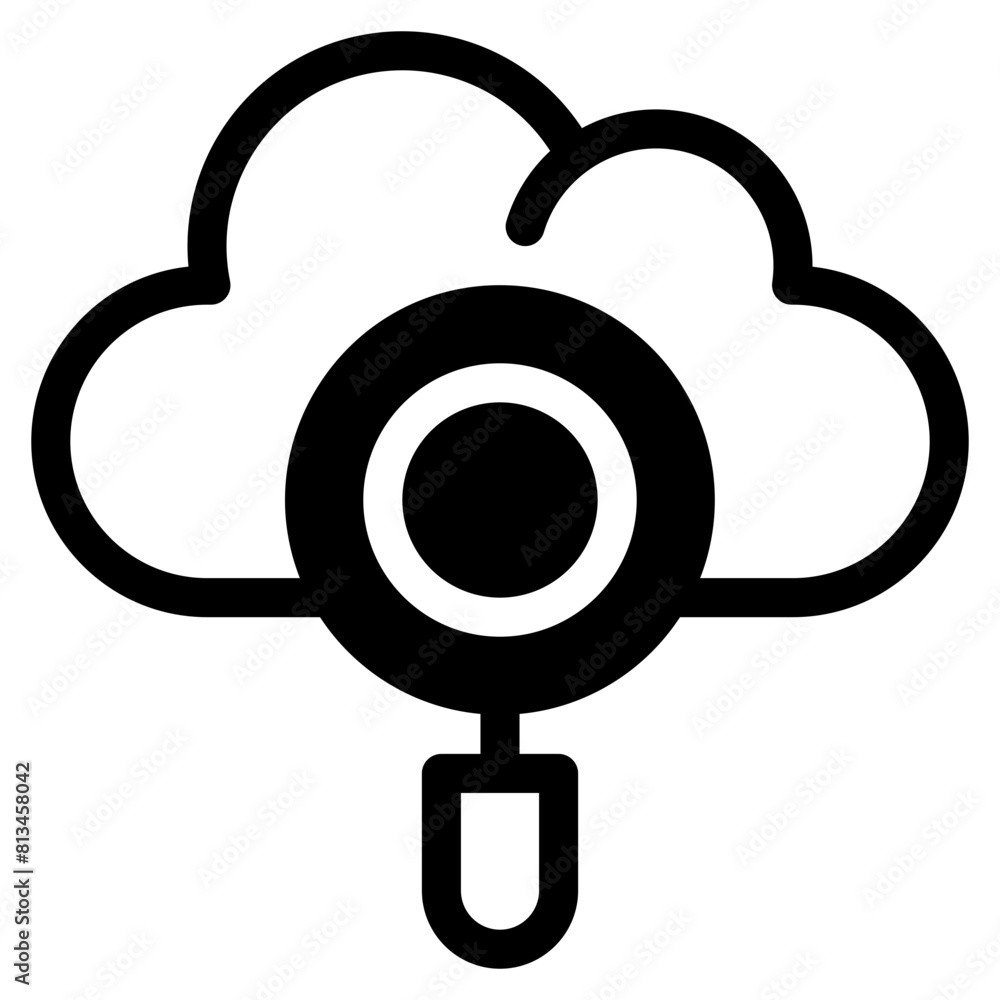 search, cloud, Cloud Service, networking, information technology Icon search, cloud, Cloud Service, networking, information technology Icon