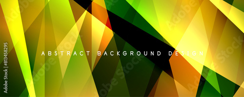 Breaking Glass Background, Kaleidoscope effect. Transparent Straight Lines. Dynamic Light Rays effect. Vector Illustration For Wallpaper, Banner, Background, Card, Book Illustration, landing page