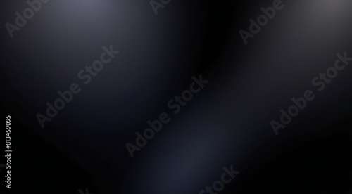 Abstract black gradient background modern luxury studio dark background texture wallpaper Empty black color studio room background, gradient, texture, abstract, blue background texture. ai