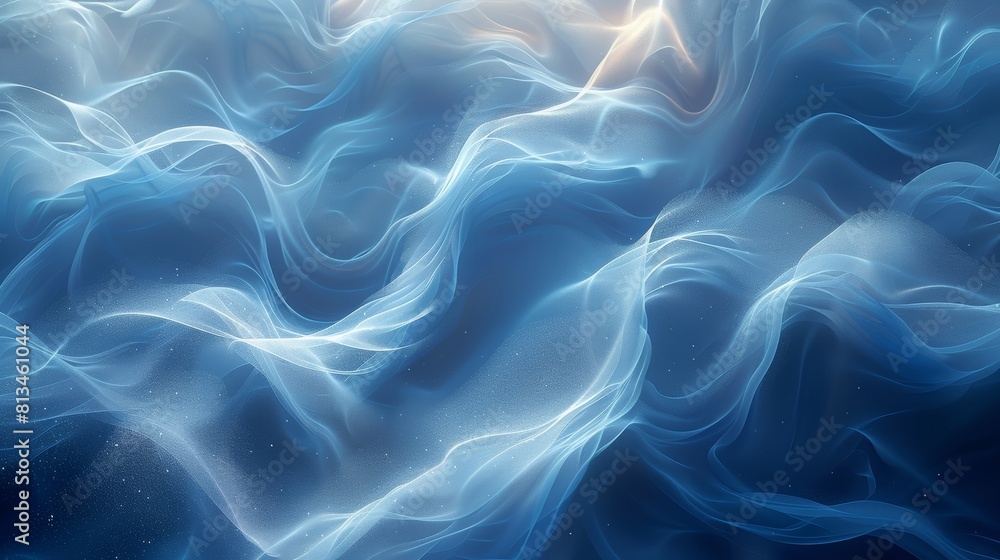 Abstract image with blue dynamic swirling lines. Abstract image with blue dynamic swirling lines.