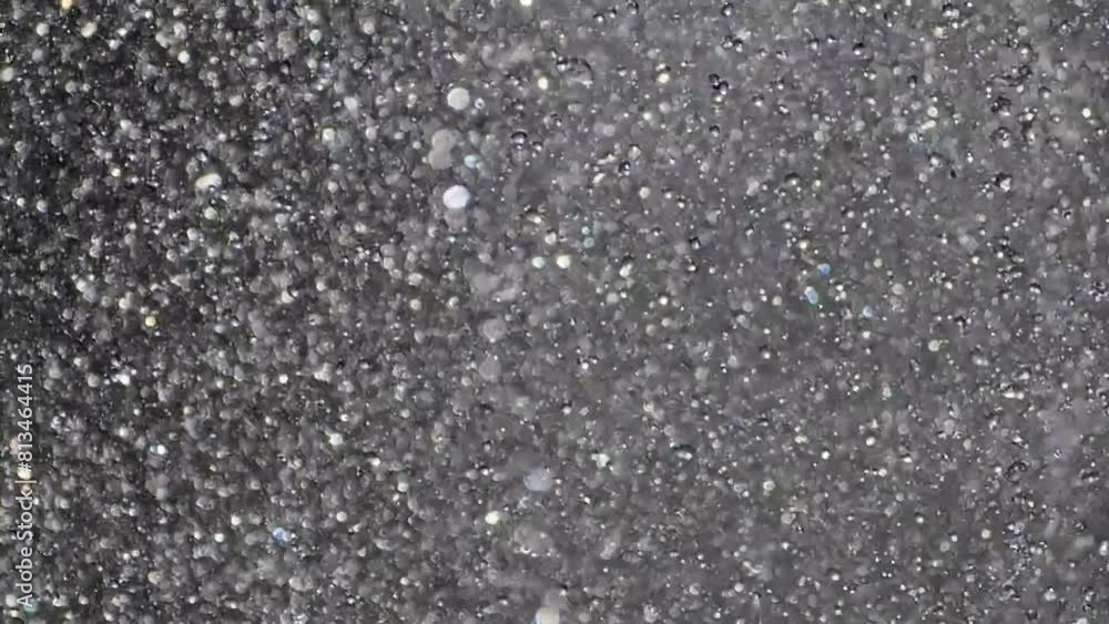 Fountain splashes water drops slow motion Fountain splashes water drops slow motion
