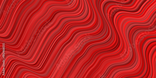 Dark Red vector layout with curves.