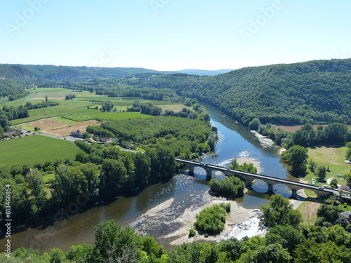 Paysage rivière Périgord