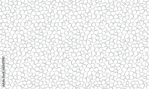 Pebble mosaic texture. Seamless stone pattern. Snake skin structure © sanchesnet1