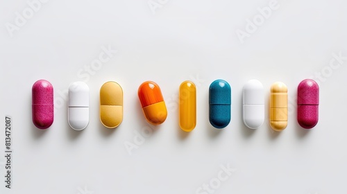 Vibrant Array of Unique Pills