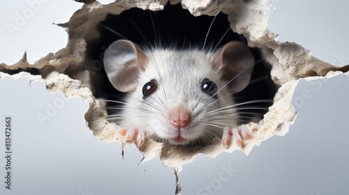 Close-up Portrait of a Rat