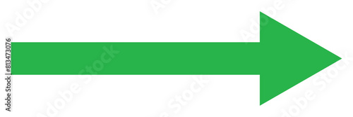 horizontal straight arrow. Thin long arrow vector icon. Right thin line,  horizontal arrow long vector element.