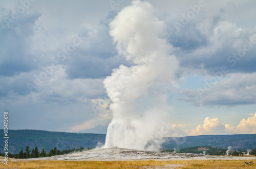 Old Faithful at Yellowstone National Park