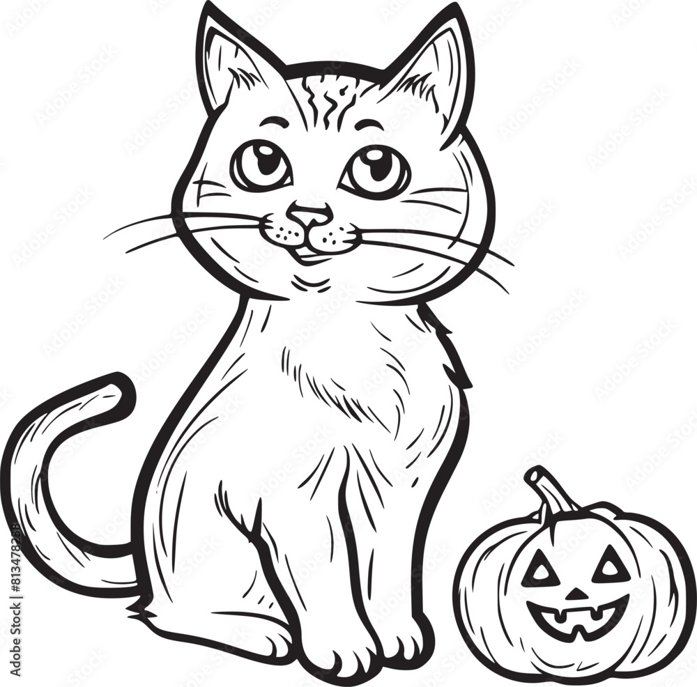 pumpkin cat. Collection kiiten with pumkin. Fuuny pets. Happy halloween pumpkin cat. Collection kiiten with pumkin. Fuuny pets. Happy halloween