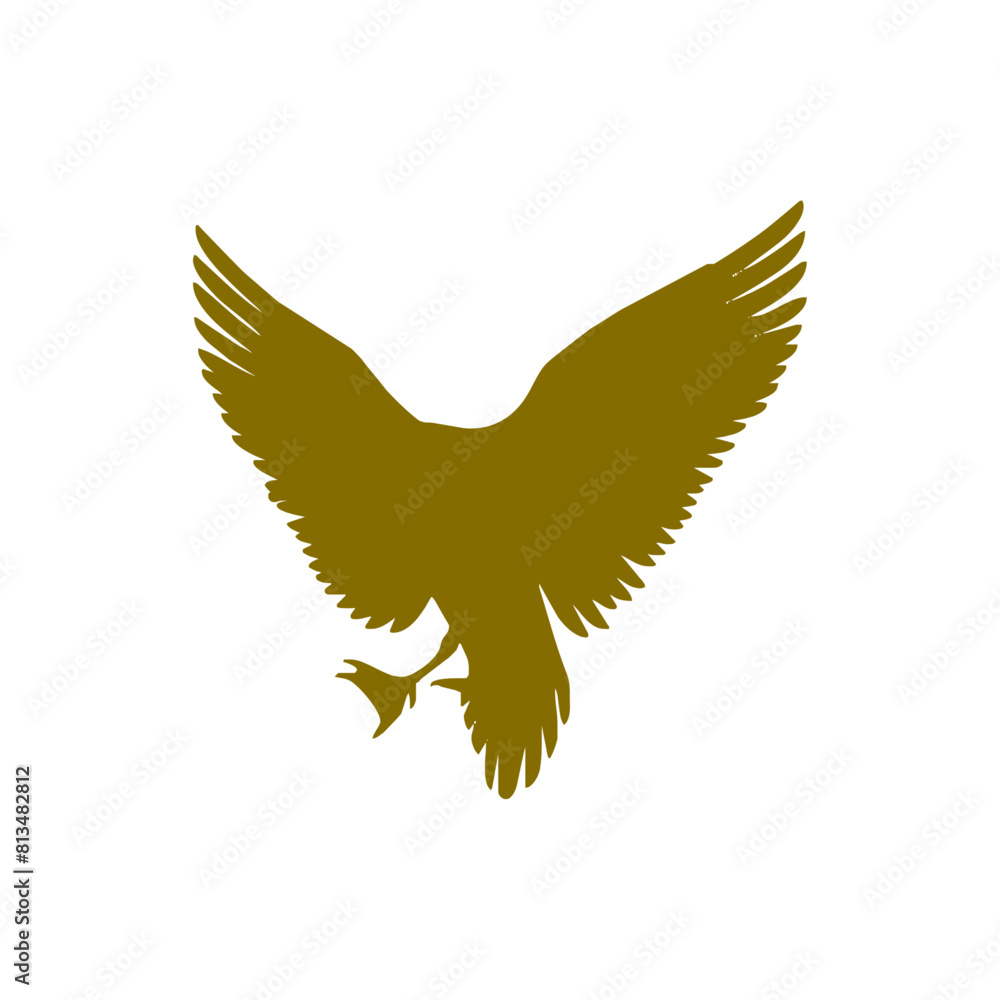 Bird Silhouette Vector for Logo Design Bird Silhouette Vector for Logo Design