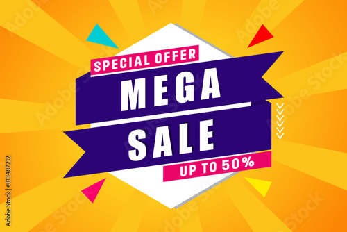 Attractive Deals Mega Sale Mania Template in Action