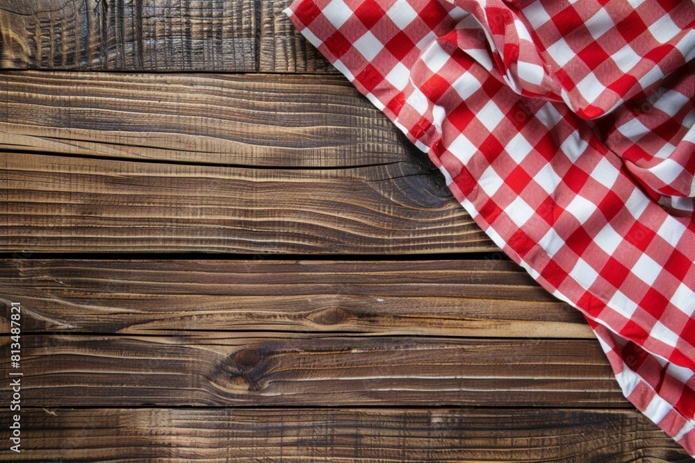 wooden empty table with fabric wooden empty table with fabric