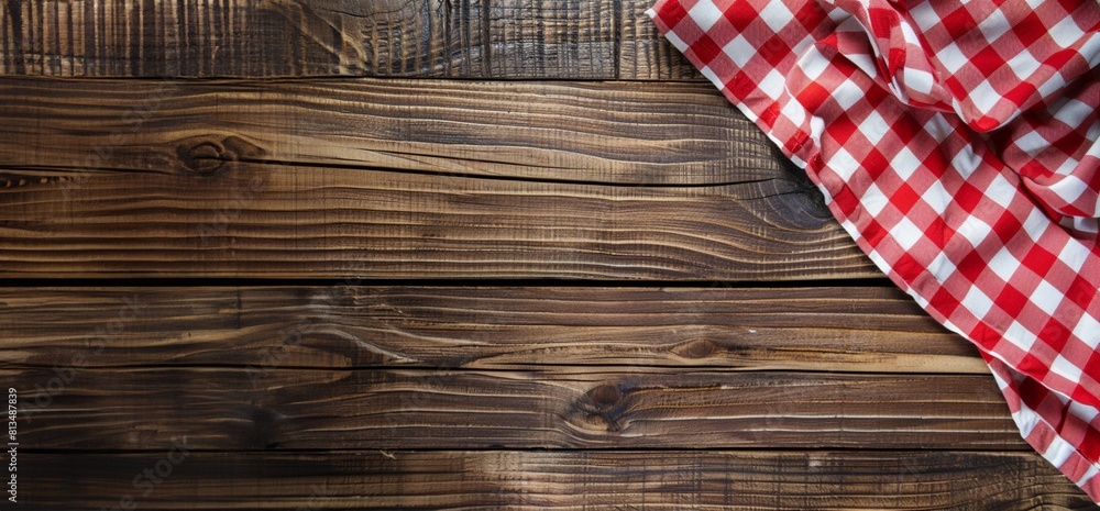 wooden empty table with fabric wooden empty table with fabric