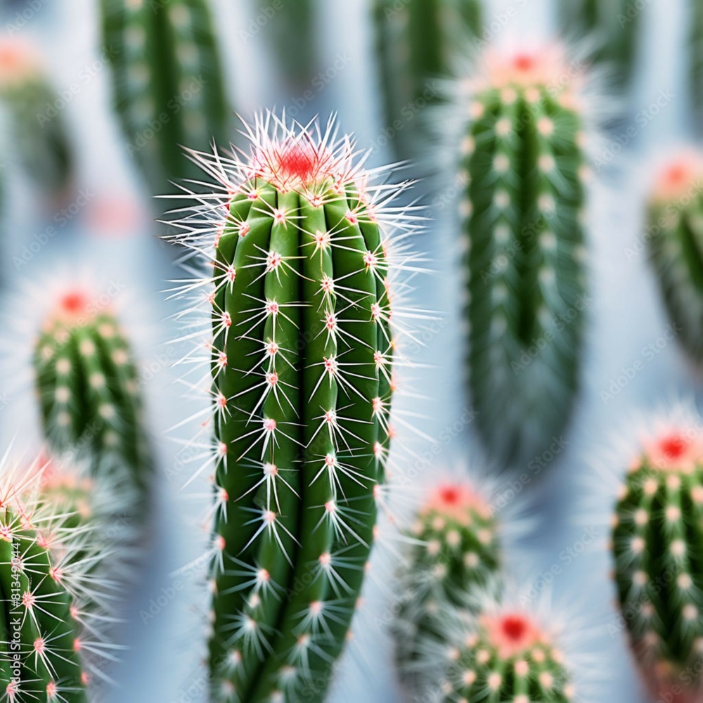 cactus isolated on a transparent background, generative ai cactus isolated on a transparent background, generative ai