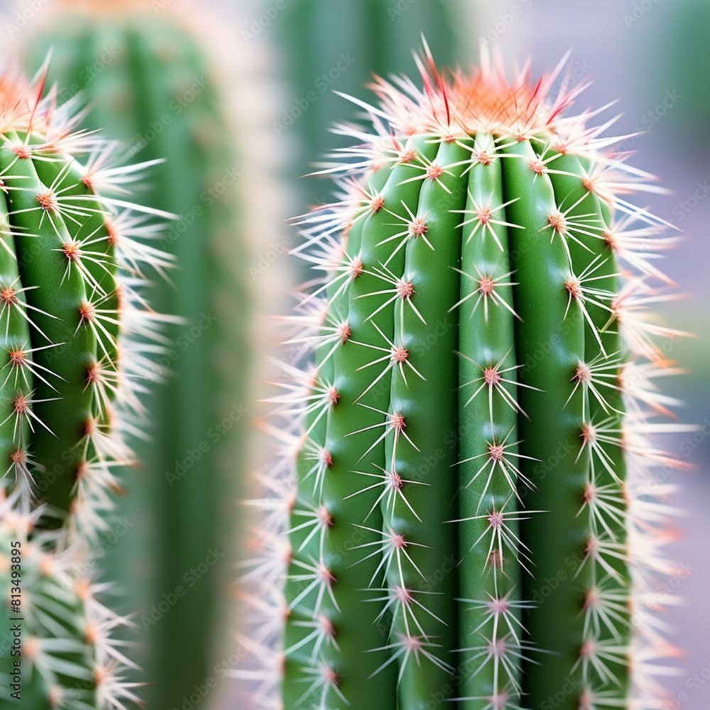cactus isolated on a transparent background, generative ai cactus isolated on a transparent background, generative ai