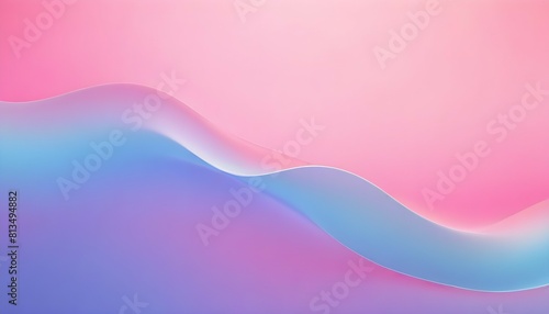 abstract gradient blue and pink wave background