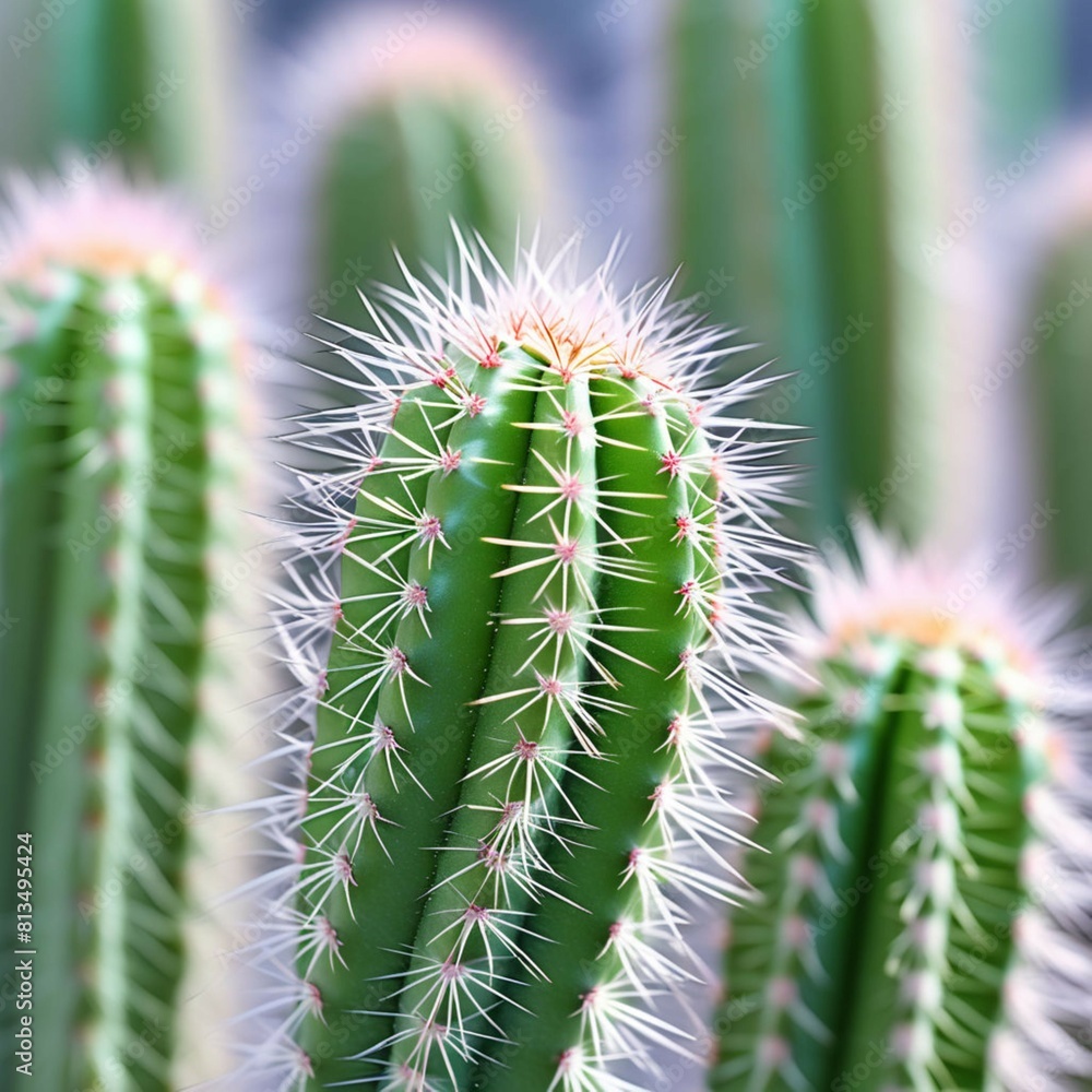 cactus isolated on a transparent background, generative ai cactus isolated on a transparent background, generative ai