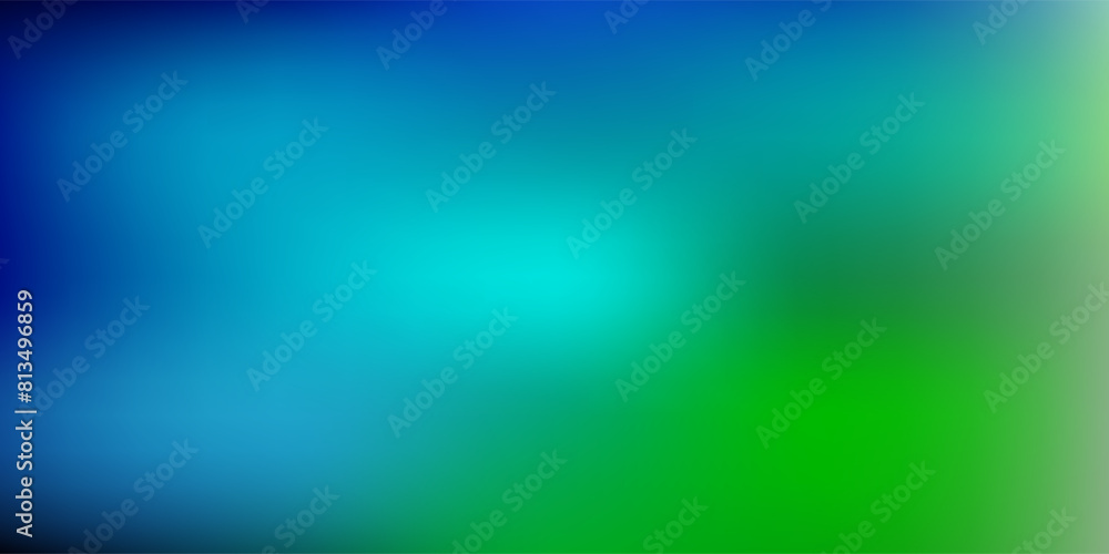 Light blue, green vector gradient blur drawing.