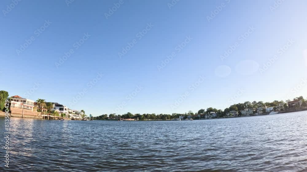Scenic Lakeside Panorama Over Time Scenic Lakeside Panorama Over Time