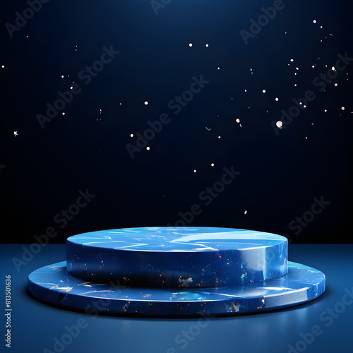 product showcase background,
Stellar Elegance, Cosmic Marble Pedestal for Luxury Displays,GenerativeAI photo