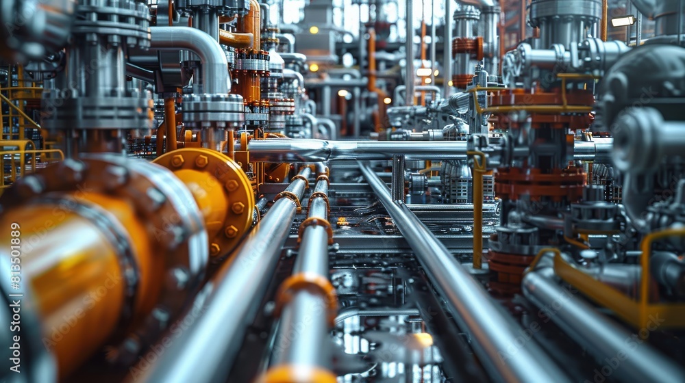 A industrial machinery and equipment used in the oil and gas sector. Generative AI. A industrial machinery and equipment used in the oil and gas sector. Generative AI.
