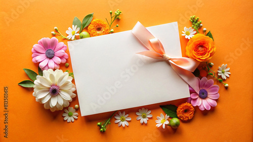 Wallpaper Mural flower greeting card Designed to bring happiness and gifts on special and important days. Torontodigital.ca