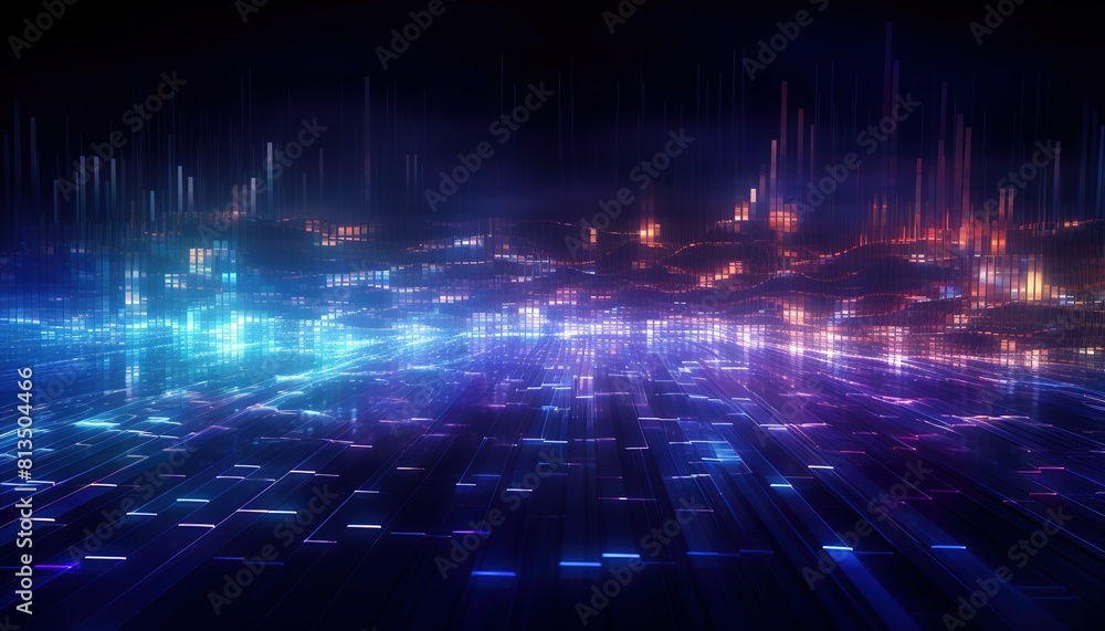 Futuristic Network with Glowing Core background, Сoncept Virtual Reality technology, Network concept, Abstract digital background Futuristic Network with Glowing Core background, Сoncept Virtual Reality technology, Network concept, Abstract digital background