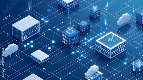 Illustration of Virtual Machine High Availability in a Network Infrastructure Environment