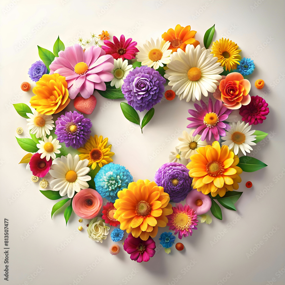 Heart shape flower Heart shape flower